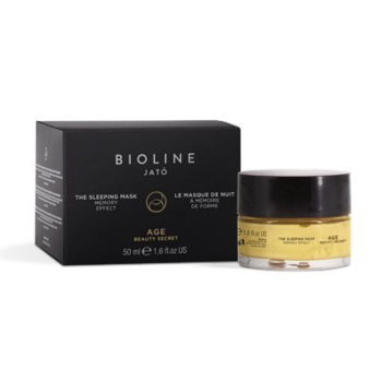 Ночная золотая маска с эффектом памяти The Sleeping Mask Memory Effect Bioline 50 мл