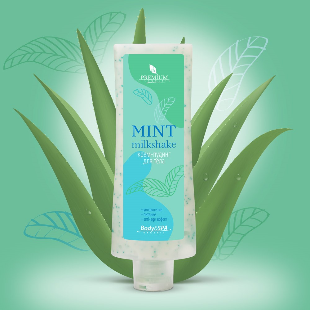 Крем-пудинг для тела Mint Milk Shake