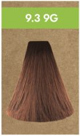 Перманентная краска для волос Permanent color Vegan (48160, 9.3 9G, Золотистый блонд, 100 мл)