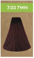 Перманентная краска для волос Permanent color Vegan (48122, 7.03 7WN, теплый натуальный русый, 100 мл)
