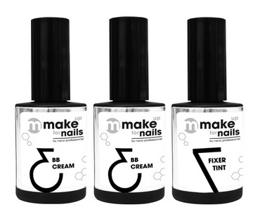 Набор гелей Make Up For Nails Love Set silvana тени для век make up studio