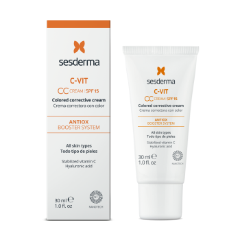 Крем корректирующий тон кожи SPF 15 C-Vit (Sesderma)