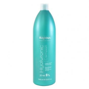 Кремообразная окислительная эмульсия Hyaluronic Cremoxon 6% Kapous 1000 мл