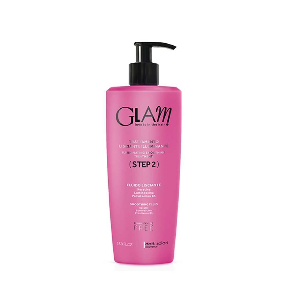 Флюид разглаживающий Glam Smoothing Treatment (DS_619, 500 мл) mastare разглаживающий спрей smoothing hair с эффектом ламинирования 200