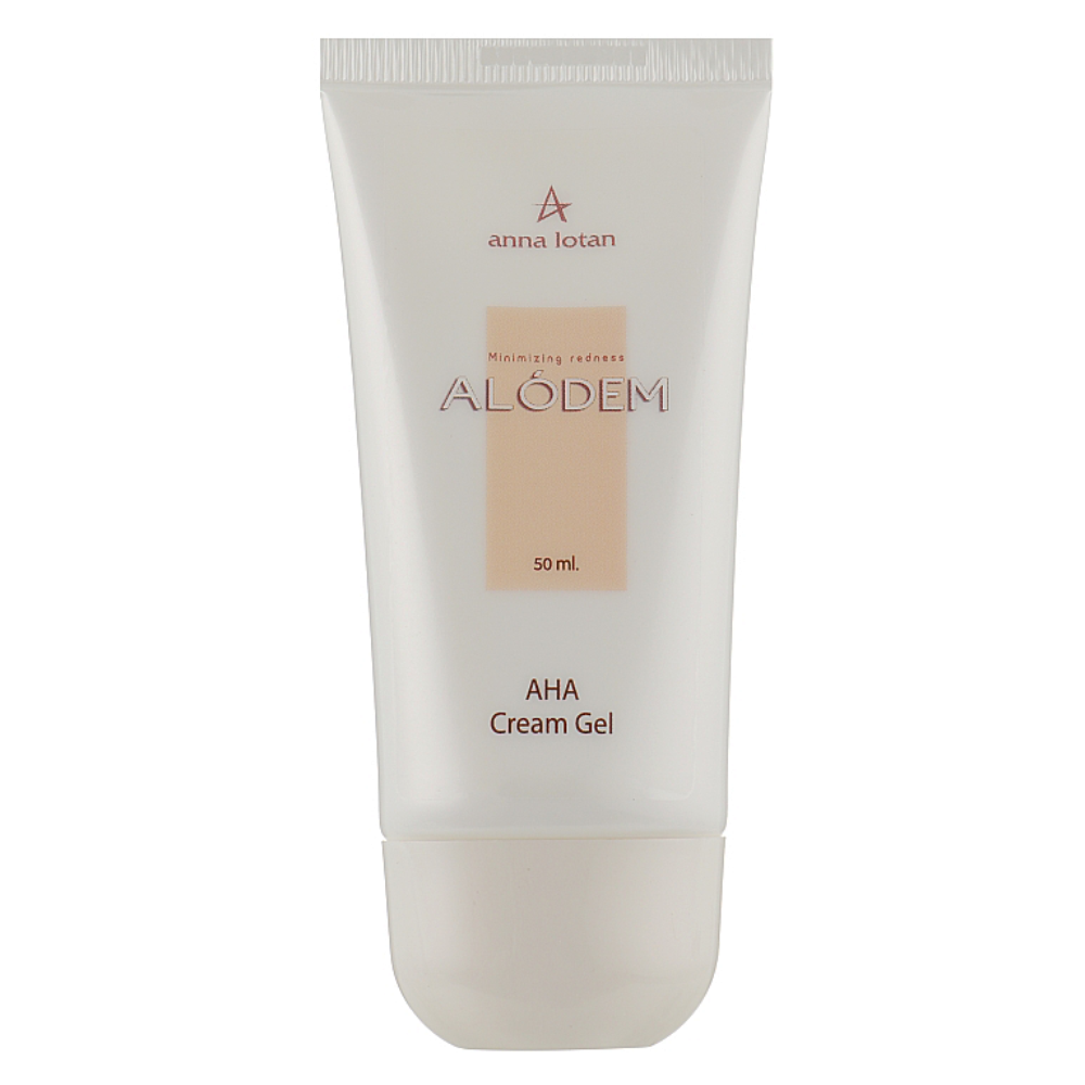 Крем-гель с альфа-гидрокислотами Alodem AHA Cream Gel (AL169, 50 мл, 50 мл) inspira cosmetics aqua hydro gel cream интенсивно увлажняющий гель крем 50 мл