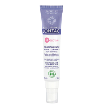 Легкая эмульсия для чувствительной и реактивной кожи лица Reactive Emulssion Legere Haute Tolerance Eau Thermale Jonzac 40 мл