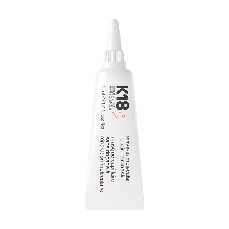 Несмываемая маска для молекулярного восстановления волос Leave-In Molecular Repair Hair Mask (K18-31001, 5 мл) несмываемая маска для молекулярного восстановления волос leave in molecular repair hair mask k18 31001 5 мл