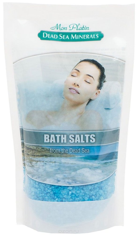 Натуральная голубая соль Мёртвого моря с ароматическими маслами
