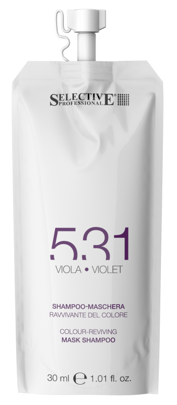 Шампунь-маска для возобновления цвета волос 531 (82903, Violet, фиолетовый, 30 мл)