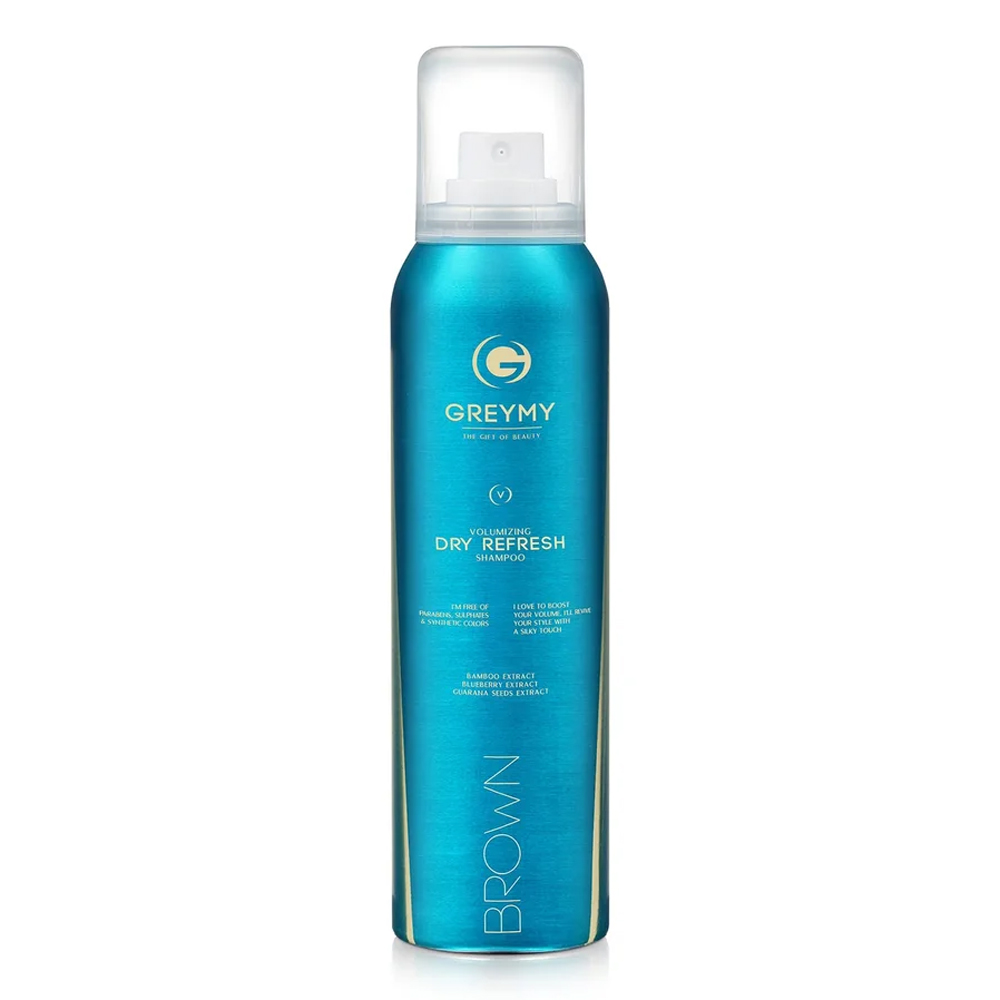 Сухой шампунь для темных волос Volumizing Dry Refresh Shampoo - Brown защитный шампунь для сохранения косметического а волос minu shampoo 75056 250 мл