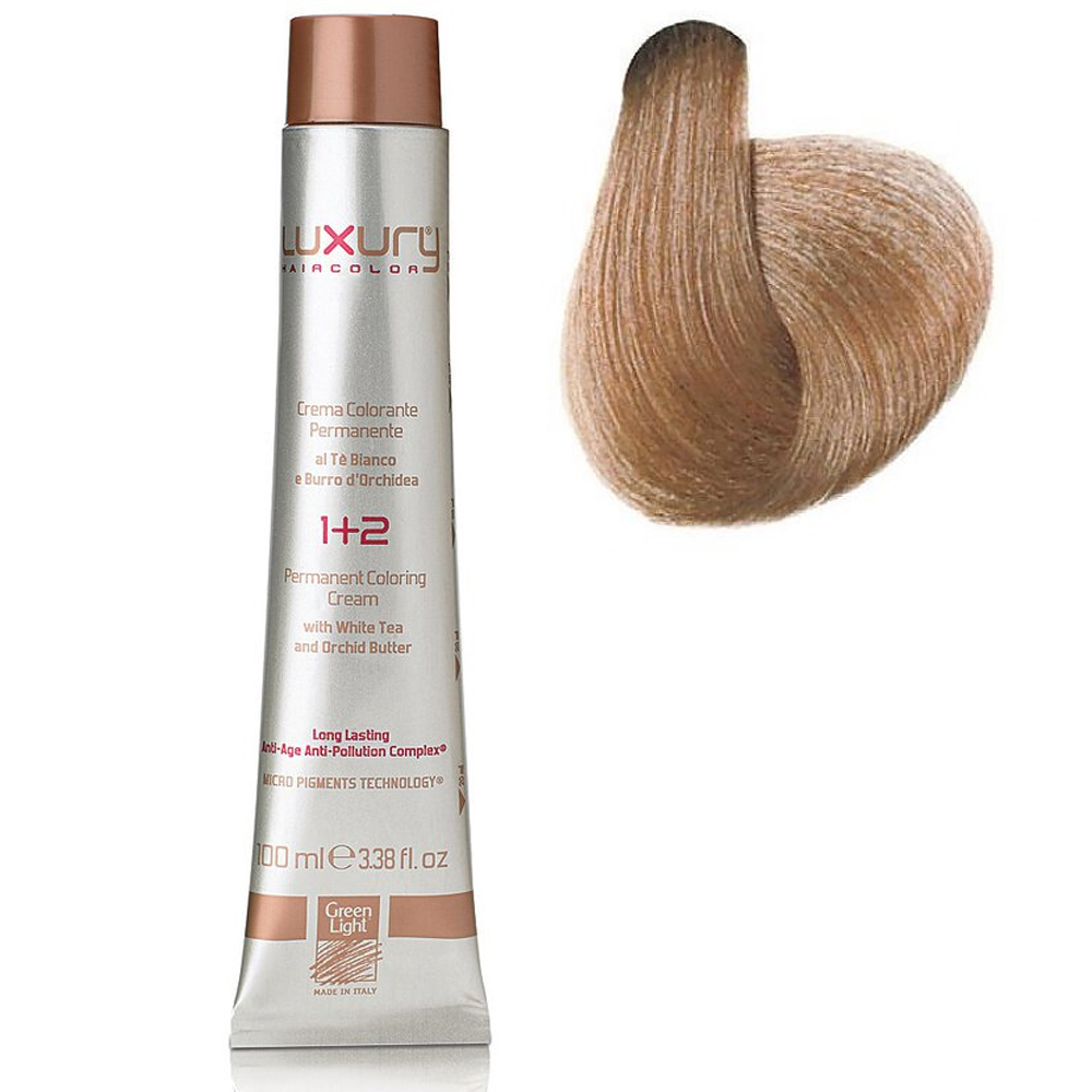 Стойкая крем-краска Теплый очень светлый блондин 9.003 Luxury Hair Color Warm Very Light Blond 9.003