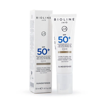 Крем-флюид для лица SPF50+ высокой степени защиты Very High Protection Face Fluid Cream Age Repair (Bioline)