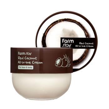 Многофункциональный крем с кокосом Real Coconut All-in-one Cream (FarmStay)