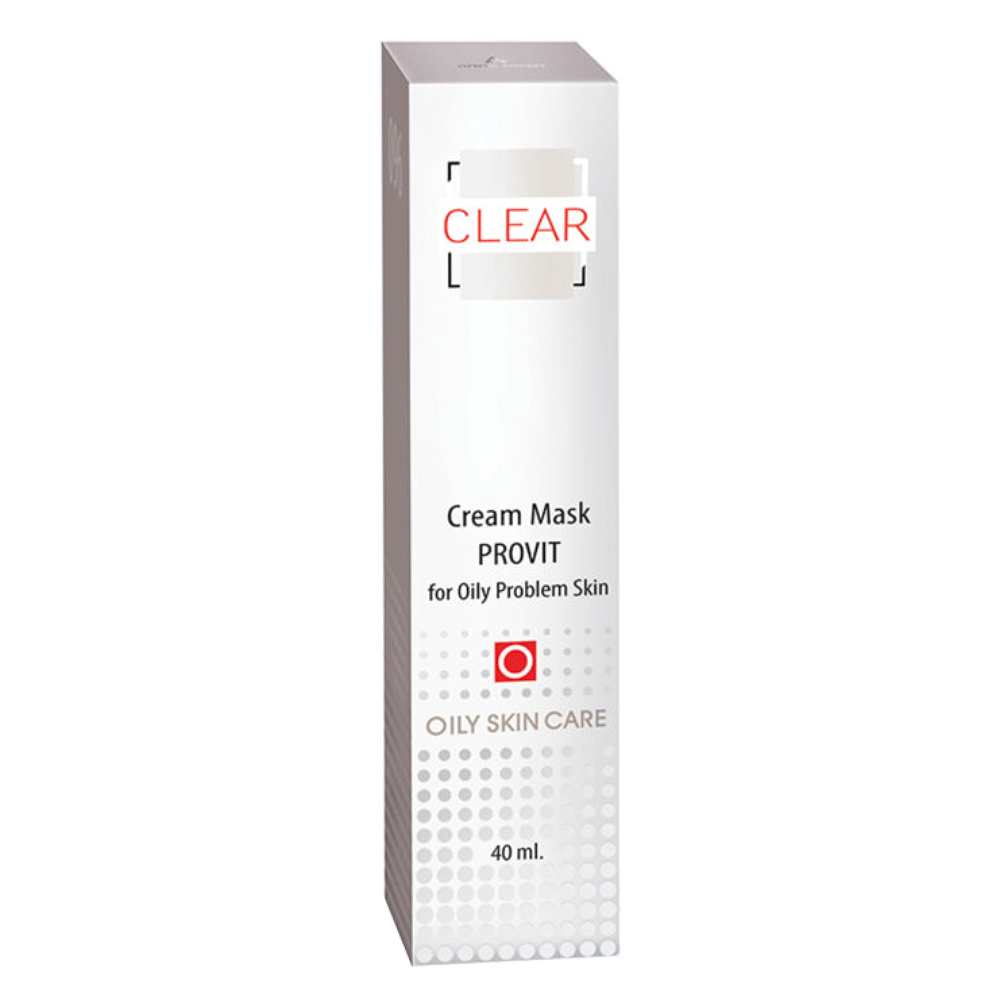 Крем-маска для жирной проблемной кожи Provit Cream Mask Clear