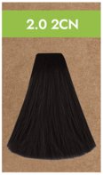 Перманентная краска для волос Permanent color Vegan (48111, 2.0 2CN,  холодный натуральный черно-каштановый, 100 мл)
