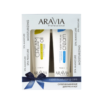 Набор кремов Суперувлажнение для рук и ног Super Moisturizing Care (Aravia)