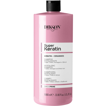 Восстанавливающий шампунь с кератином и керамидами Shampoo revitalizing (Dikson)