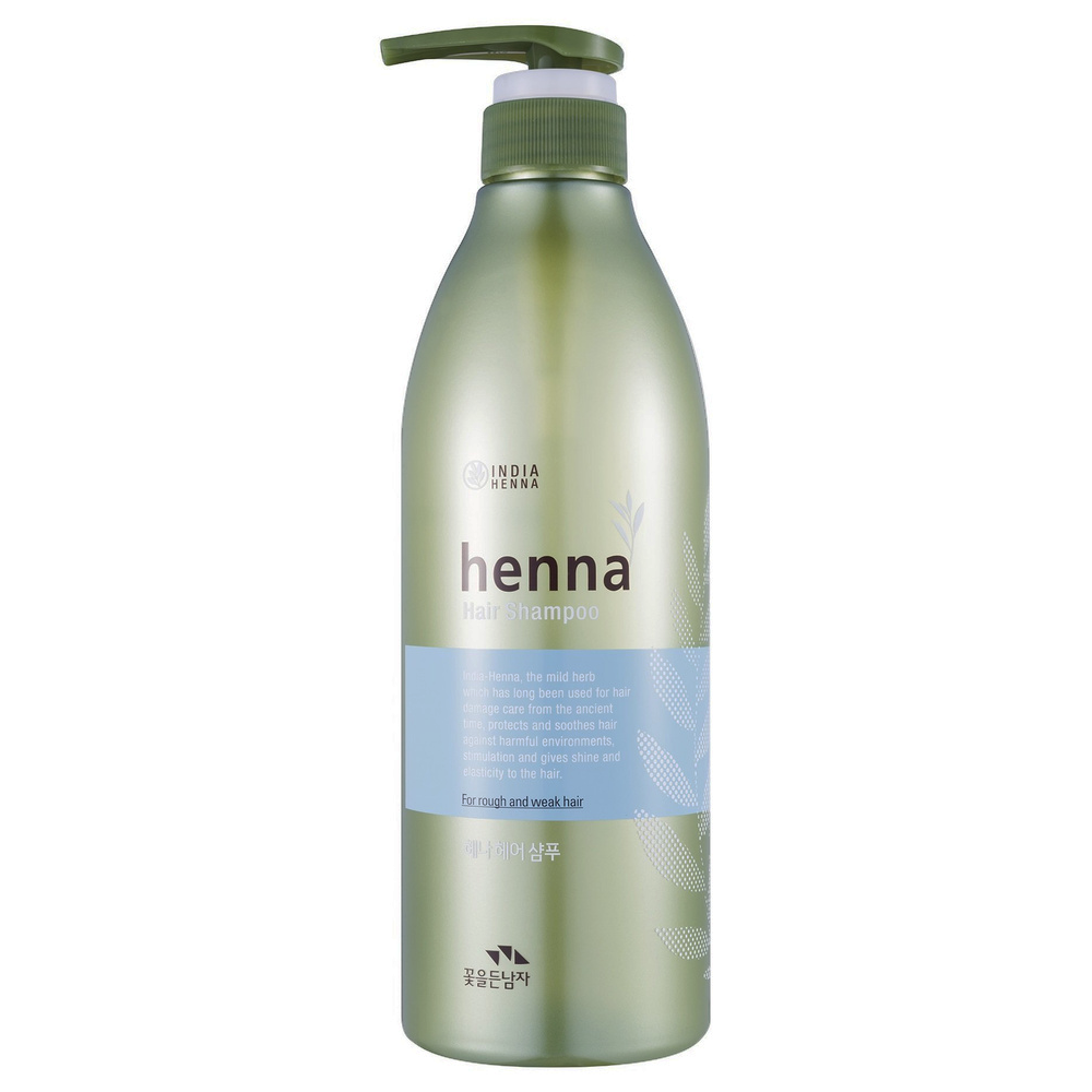 Шампунь для волос укрепляющий MF Henna Hair Shampoo маска для волос deoproce greentea henna pure refresh hair pack 1000 мл