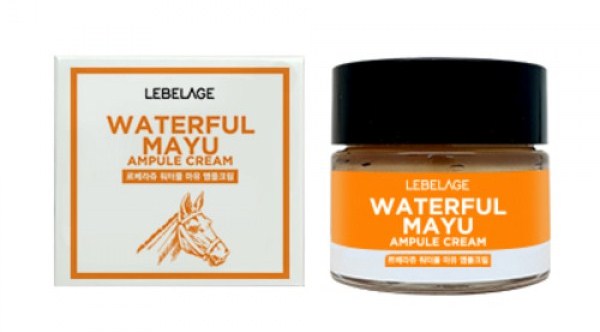 Увлажняющий ампульный крем с лошадиным маслом Lebelage крем для рук roland с лошадиным маслом 45 г