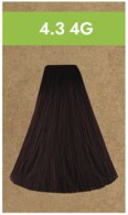 Перманентная краска для волос Permanent color Vegan (48155, 4.3 4G, Золотисто-каштановый, 100 мл)