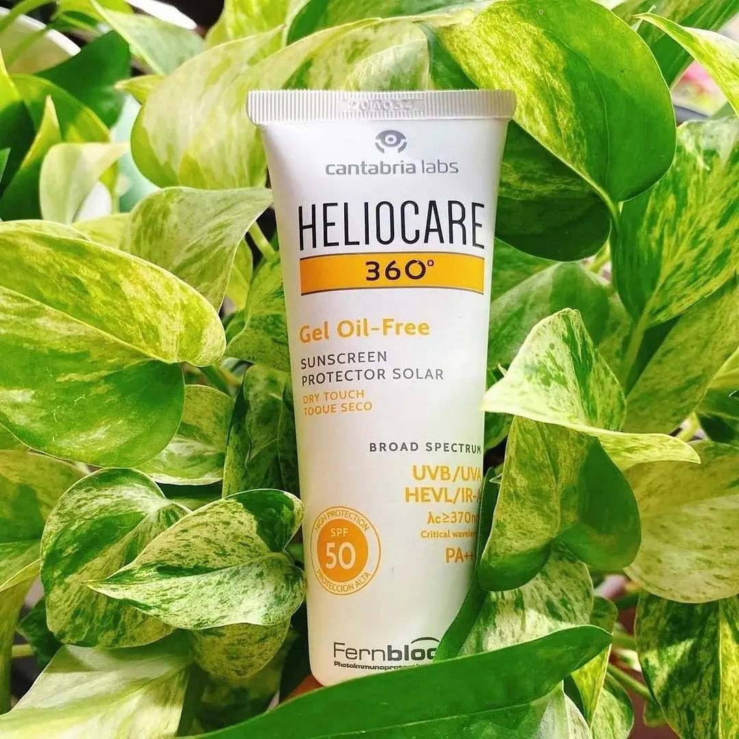 Солнцезащитный гель для нормальной и жирной кожи Heliocare 360º Gel Oil-Free Dry Touch SPF 50