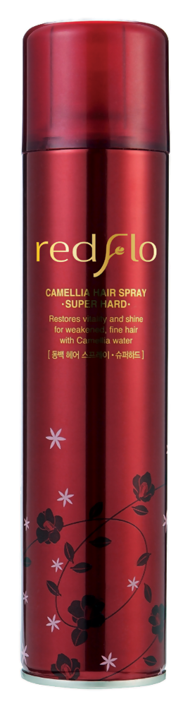 Лак для укладки волос с камелией Flor de Man Redflo Camellia Hair Spray - Super Hard