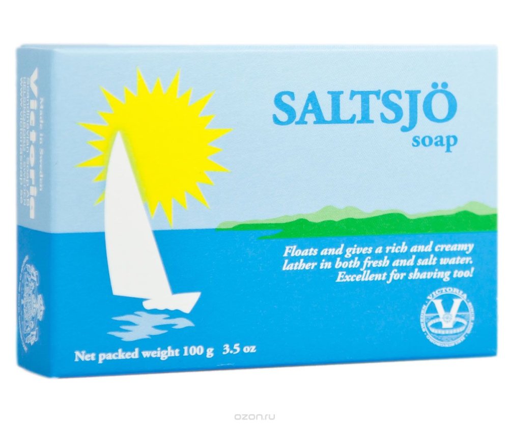 Мыло для тела-пена для бритья Saltsjo Soap