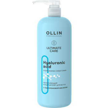 Увлажняющий кондиционер для волос с гиалуроновой кислотой Ultimate Care (Ollin Professional)