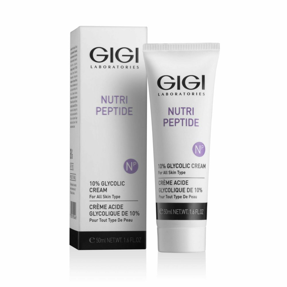 Крем ночной с 10% гликолиевой кислотой для всех типов кожи NP 10% Glycolic Cream ночной крем активное обновление fix complete renewal