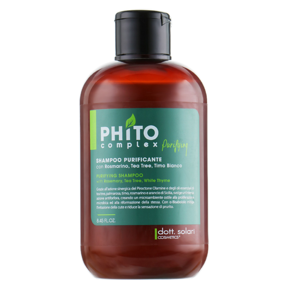 Шампунь очищающий кожу головы от перхоти Phitocomplex Purifying (DS_039, 250 мл) очищающий шампунь от перхоти purifying shampoo