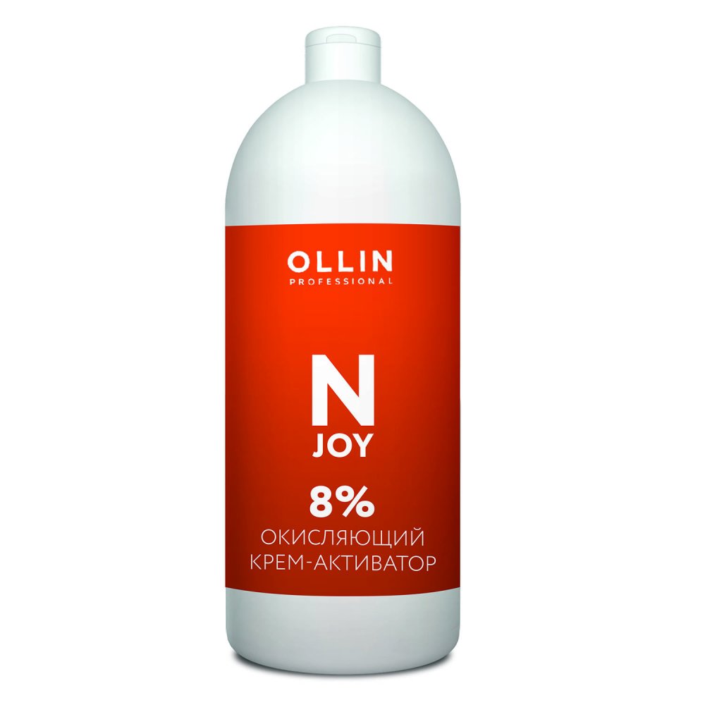 Окисляющий крем-активатор 8% Ollin N-JOY (396666, 1000 мл) крем шампунь яичный коктейль ollin cocktail bar