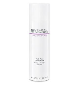 Очищающая крем-маска с AHA-кислотами Fruit Peel Cream Mask Janssen Cosmetics 200 мл