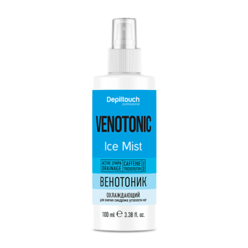 Венотоник-мист охлаждающий для снятия синдрома усталости ног Depiltouch
