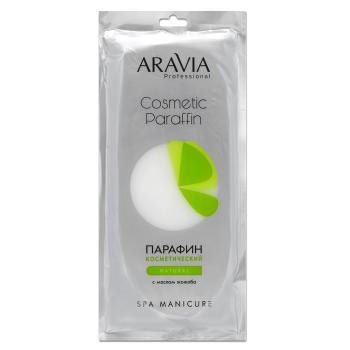 Косметический парафин Натуральный с маслом жожоба Aravia 500 г