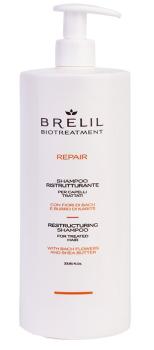 Восстанавливающий шампунь Biotreatment Brelil 1000 мл