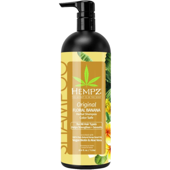 Шампунь Оригинальный Original Herbal Shampoo For Damaged Color Treated Hair Hempz 1000 мл