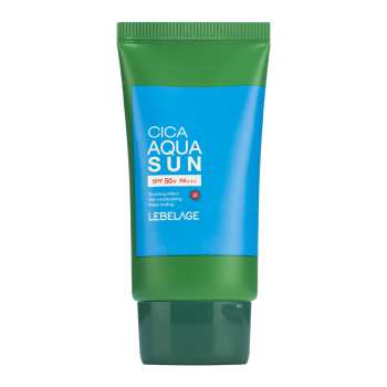 Увлажняющий солнцезащитный крем SPF50 Cica Aqua Sun Lebelage 30 мл