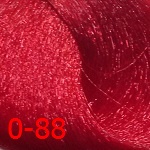 Крем краска с витамином С, кашемиром и алоэ вера Crema Colorante Vit C (100 мл) (КД19253, 0/88, Красный микстон, 100 мл, Микстона)
