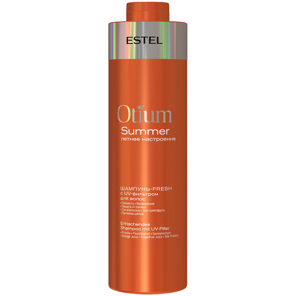 Шампунь-fresh с UV-фильтром для волос Otium Summer (OT/S/S1000, 1000 мл) солнцезащитный спрей с uv фильтром для волос otium summer