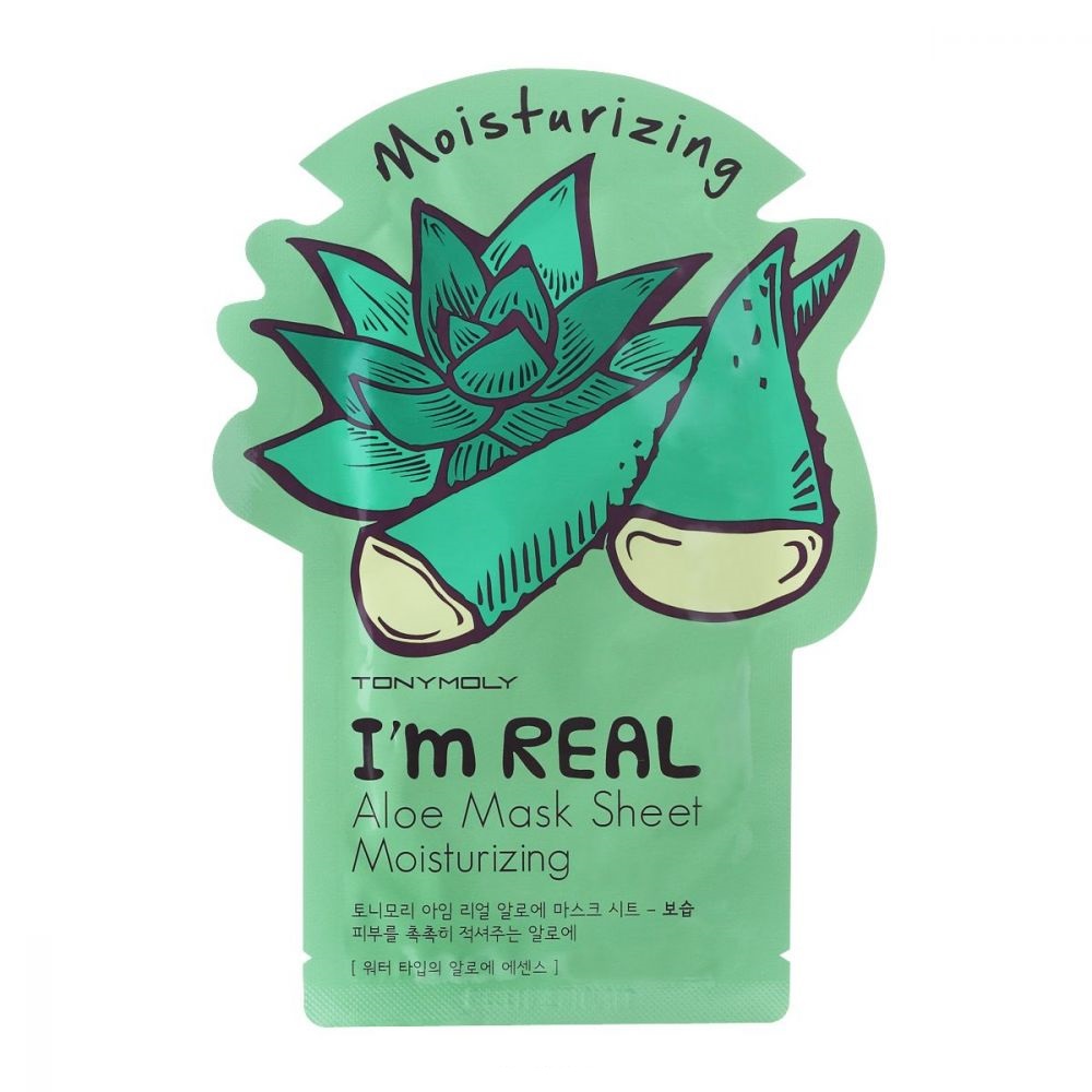 Маска с экстрактом алое I'm Real Aloe Mask Sheet