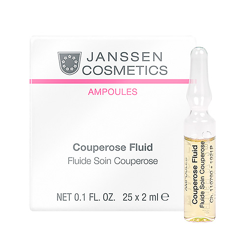 Сосудоукрепляющий концентрат для кожи с куперозом Couperose Fluid (1922P, 25*2 мл) glatte гель сыворотка ботокс эффект ночь для лица и кожи вокруг глаз 15