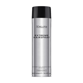 Лак для волос экстра сильной фиксации Hair Spray Extreme Hold 3Deluxe 500 мл