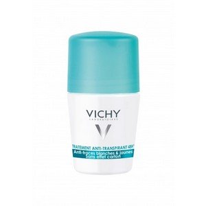 Шариковый дезодорант-антиперспирант 48ч против белых и желтых пятен Vichy 50 мл