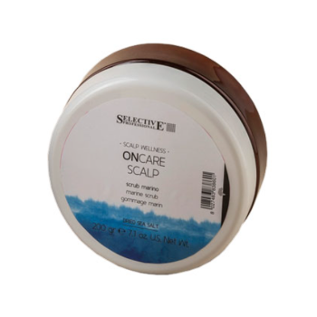 Скраб с морской солью для кожи головы Marine Scrub Selective Professional