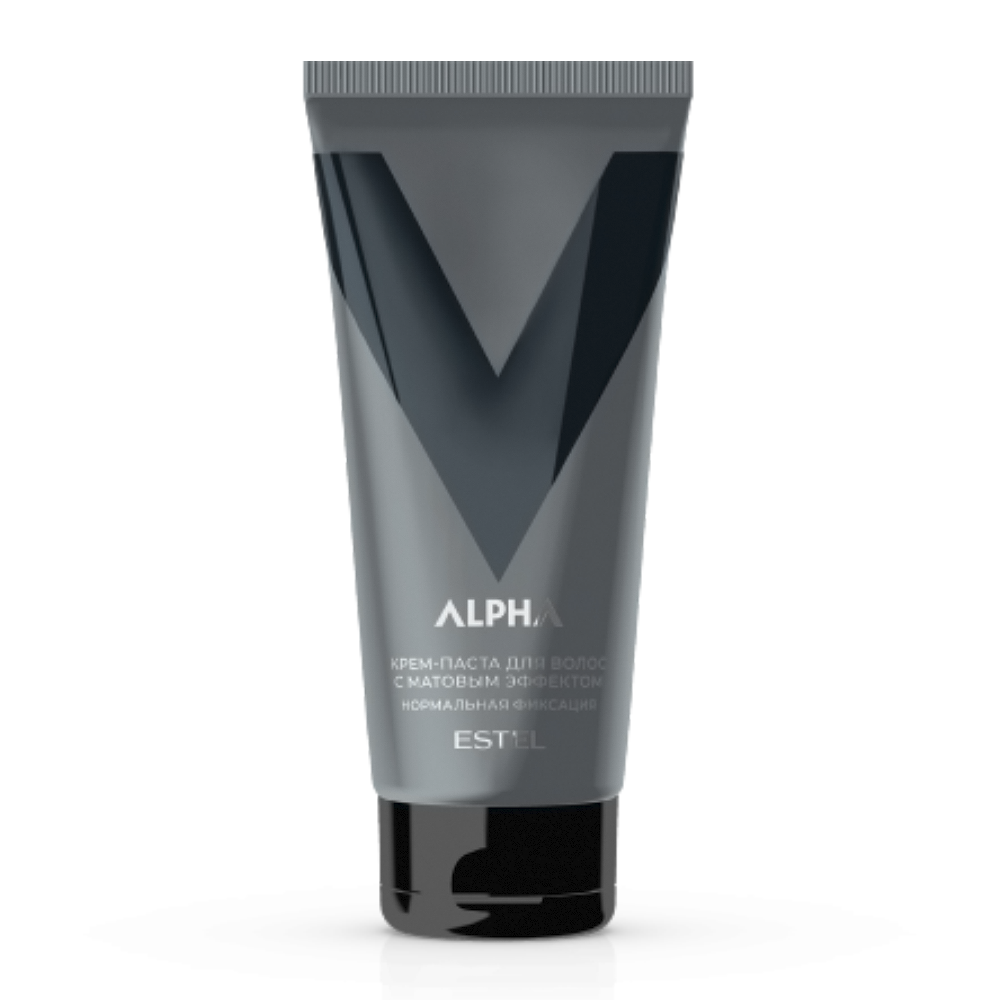 Крем-паста для волос с матовым эффектом Alpha пудра для создания объема волос alpha
