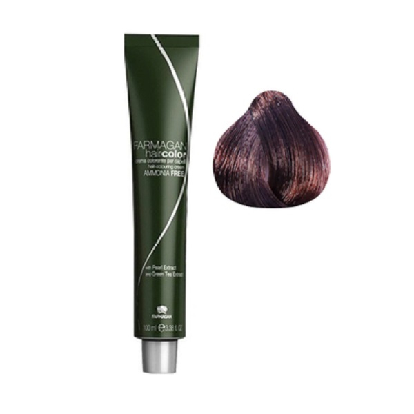 Крем-краска безаммиачная Ammonia Free Hair Color (F41V10130, 5/2, светло-каштановый ирис , 100 мл) крем для разглаживания завитка love hair smoother