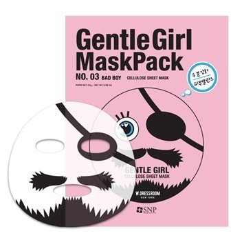 Увлажняющая маска SNP Gentle Bad BY Aqua Mask Pack