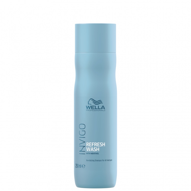 Оживляющий шампунь для всех типов волос Invigo Balance Refresh Wash урьяж эйдж протект крем пилинг ночной многофункц д всех типов кожи бан 50мл