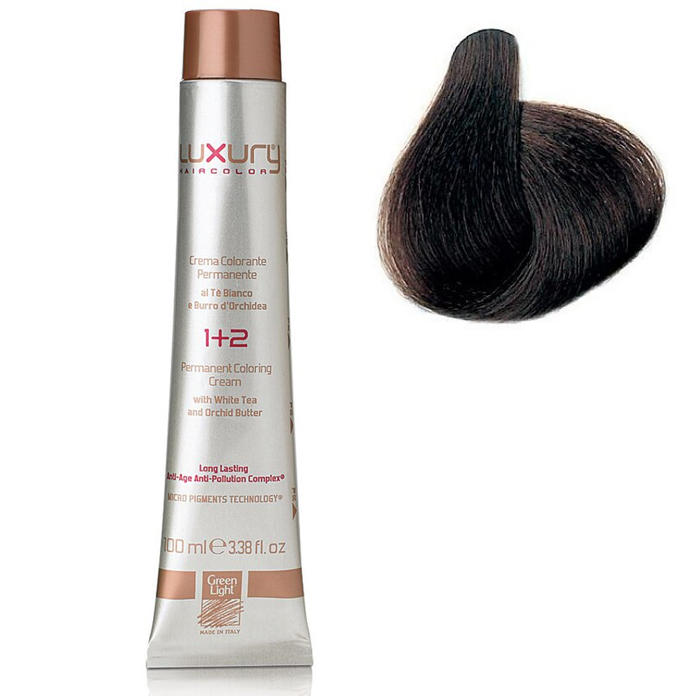 Стойкая крем-краска Матовый каштан 4.7 Luxury Hair Color Mat Brown 4.7 шар фольгированный 22 3d сфера матовый фуксии