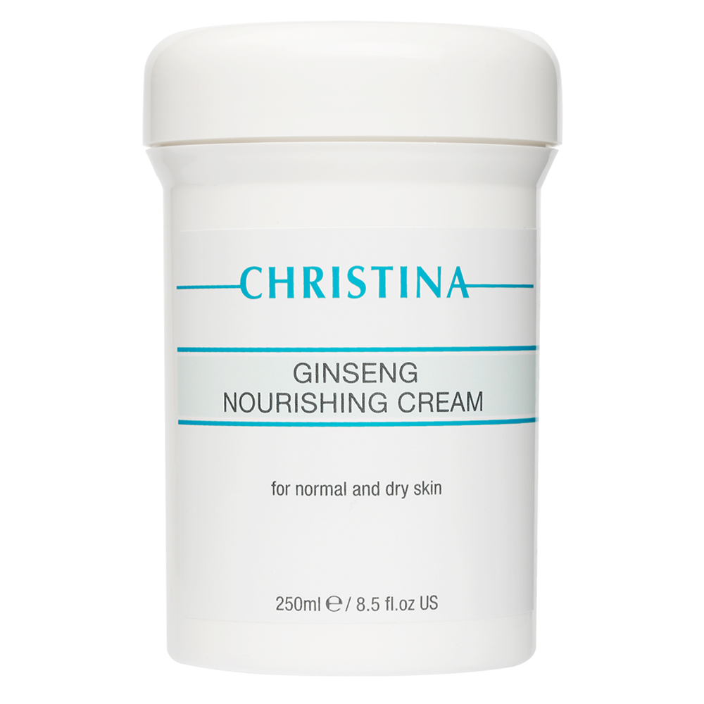 Питательный крем с экстрактом женьшеня для нормальной и сухой кожи Ginseng Nourishing Cream line repair hydra ginseng cream